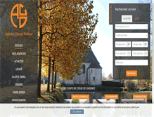 Tablet Screenshot of agence-clouzydeltour.com